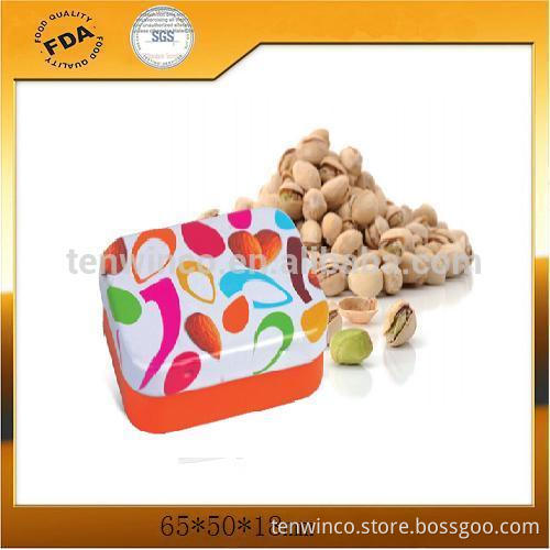 Rectangle Printed Cracker Boxes food tinCan/Metal Storyage Tin Cans